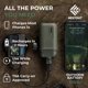 thumbnail image 2 of Batería externa ELECOM 10000 mAh 20 W USB‑C PD IP67 Oliva, 2 of 9