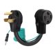 thumbnail image 1 of Adaptador para secadora Eversimpleinc de 4 a 3 clavijas, 30 A, 250 V, 1 pie, 1 of 7