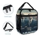 thumbnail image 5 of Paraíso-theme Lunch Box Lunch Bag Insulated Reusable Lunch Tote Bag Cooler Tote Bag For Men Women gifts 20*11*27cm, 5 of 6
