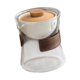 thumbnail image 2 of Tetera De Cristal De 210ml, Tetera Portátil, Gong Fu Chino Para Viajes, Oficina, Tapa Naranja Transparente, 2 of 3