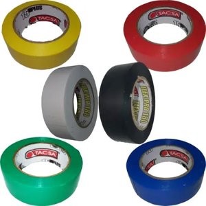 Metalfer - Cinta Aisladora Set 5Und De 18Mm X 5M Surtido Cinta Aisladora