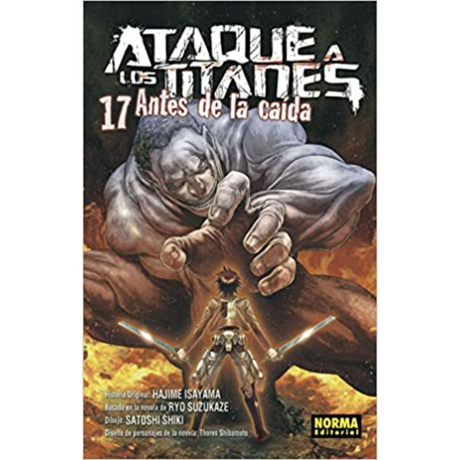 Editorial Norma - Comic Ataque A Los Titanes 17 Antes De La Caida