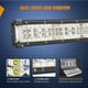 thumbnail image 4 of Barra de luces LED Nilight de 22" con iluminación lateral, fila cuádruple, 486 W, 4 of 7
