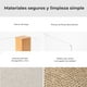thumbnail image 2 of Pidan® Cama Moderna Mascotas Con Rascador, 2 of 3