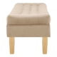 thumbnail image 3 of Banqueta Wood 2c Felpa 05 Beige, 3 of 4