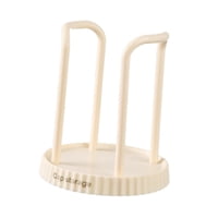 Bothyi - Soporte Para Vasos De Papel, Estante Para Baño, Dispensador De Vasos Para Mesa, Encimera, Oficina, Color Beige