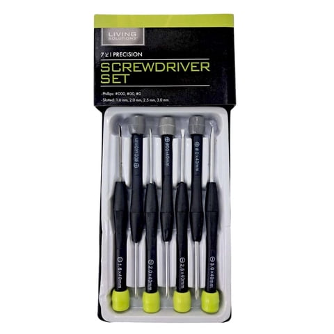 Gen - Set Destornillador De Precision Herramienta 7 Piezas Celular Multicolor