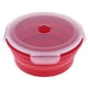 thumbnail image 2 of Cuenco Plegable De Silicona Para Acampar, De Calidad Alimentaria Y Sin BPA 1200 Ml Rojo, 2 of 5