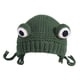 thumbnail image 1 of Novedad Niños Invierno Rana Sombrero Dibujos Animados Cosplay Casco Para Niños Verde, 1 of 5
