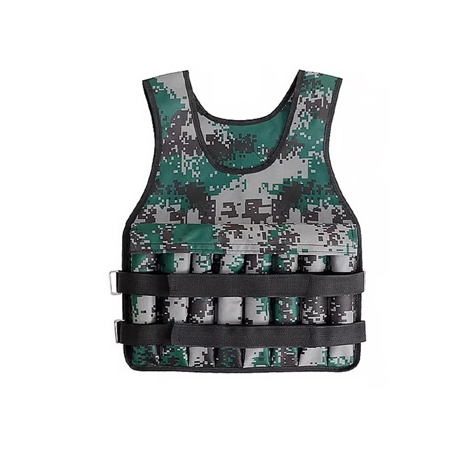 Sdmed - Chaleco Ajustable Militar (Vacío Ser Rellenado) Hasta 20 Kg