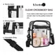thumbnail image 5 of Bolso bandolera transparente Slumou de Clear Purse para mujer, 5 of 7