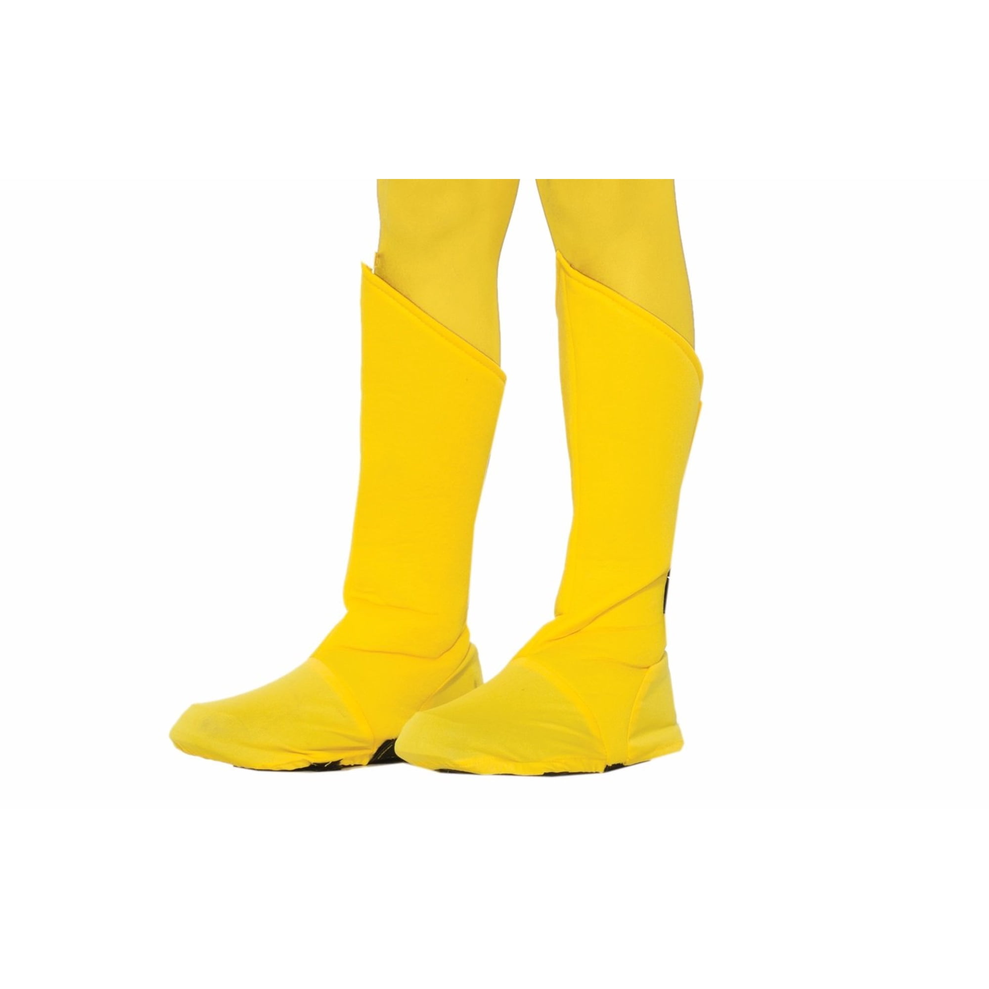Rubies - Botas Unisex Con Diseño De Superhéroes, Color Amarillo Rubí, Talla Única, Para Niños