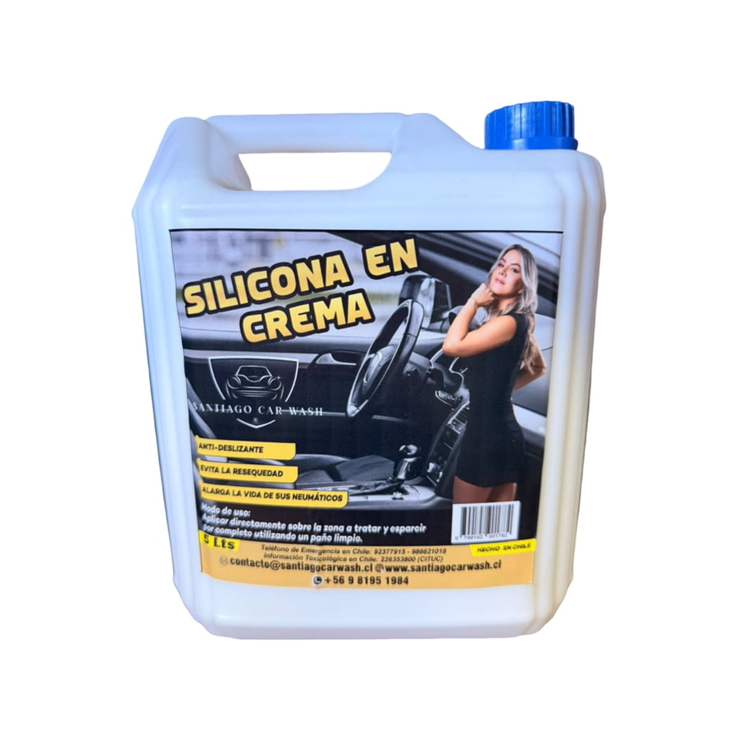 Santiago Car Wash - Silicona Para Autos 5lts