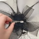 thumbnail image 4 of Elegant Fascinators Hat for Women - Perfect for Tea Parties, Kentucky Derby, Weddings, and Cocktail Parties - Features Mesh, Feathers, and Flower Decorations, 4 of 5