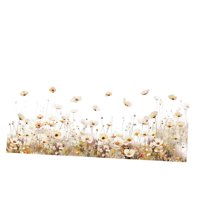 Magideal - Calcomanías De Pared De Flores Y Plantas, Papel Tapiz Fácil De Pelar, Arte De La Pared Decoración Extraíble, Pegatinas De Pared Florales Para Ventana,