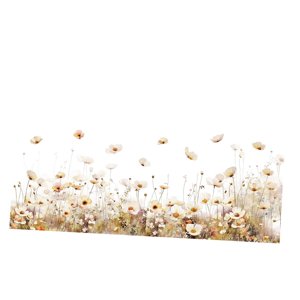Magideal - Calcomanías De Pared De Flores Y Plantas, Papel Tapiz Fácil De Pelar, Arte De La Pared Decoración Extraíble, Pegatinas De Pared Florales Para Ventana,