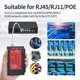 thumbnail image 4 of Comprobador de cables de red NOYAFA NF-468S para RJ11/RJ12/RJ45 CAT5/6/7, 4 of 8
