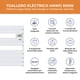 thumbnail image 3 of Secador de Toallas Electrico Plano Blanco de 500w con Wifi Anwo, 3 of 3
