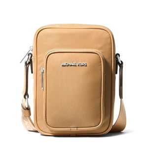 Cartera Crossbody Michael Kors Khai Nylon North South Maní
