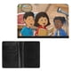 thumbnail image 2 of Molly de Denali Porta Pasaporte y Cartera de Viaje Premium de Cuero PU, Funda de Pasaporte Bloqueo RFID con Ranuras para Tarjetas de Crédito, Estuche para Libro de Pasaporte para Familia 10cm × 15cm, 2 of 6