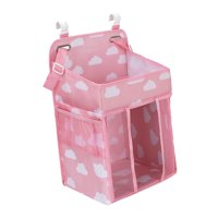 Magideal - Bolsa Colgante De Almacenamiento Desmontable, Artículos Esenciales Para , Para Pared De Apilador De Pañales De Almacenamiento Junto A , Rosa