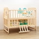 thumbnail image 5 of Cuna Cama Madera Multifuncional Ajustable Incluye Colchón y Ropa de Cama Rosa, 5 of 8