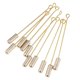 thumbnail image 2 of 10PC 5cm Cylinder Glue On Pad Pad Pin De Solapa Pin Clutch Boutonniere Pin Oro, 2 of 5