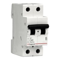 Interruptor Automático Bipolar 2P 40A (2X40A) 6Ka Curva C - Legrand