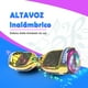 thumbnail image 2 of Hoverboard skate eléctrico con altavoz inalámbrico y luces LED adecuado para niños, niñas y niños para uso en interiores y exteriores, 2 of 3