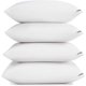 thumbnail image 1 of Almohadas Piwaal Queen Size Paquete de 4 con Soporte Suave y Firme, 1 of 7