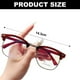 thumbnail image 2 of Gafas de moda para Blu-ray, gafas anti-Blu-ray para computadora/juegos/TV/teléfono para mujeres/hombres, 2 of 5