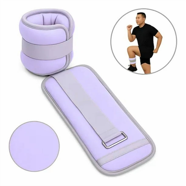 Pesas Tobillera Muñequera Mujer Hombre 2kg C/u (total 4kg)