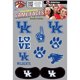 thumbnail image 1 of Tatuaje Temporal FAN-A-PEEL Kentucky Wildcats Impermeable, 1 of 1