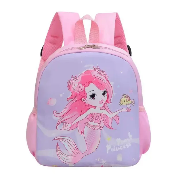 Cartoon Cute Animals 1-6 Years Old Boys and Girls Backpack Kindergarten Daycare School Bag Mochilas Para Niños Escolar