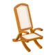 thumbnail image 4 of Silla De Mimbre De Madera Para Casa De Muñecas, Sillón En Miniatura Para Playa, Balcón Interior, 1:12, 4 of 5