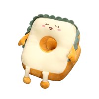 Bothyi - Bonito Cojín Para Siesta Para Tostadas, Cojín Para Asiento, Cojín De Tela Sedosa Para Hielo, Almohada De Viaje De 25X30Cm Con Los Ojos Cerrados