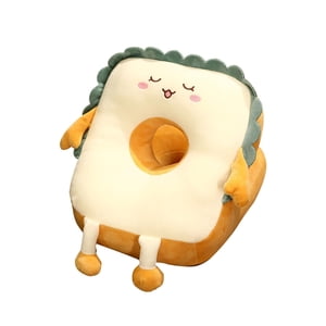 Bothyi - Bonito Cojín Para Siesta Para Tostadas, Cojín Para Asiento, Cojín De Tela Sedosa Para Hielo, Almohada De Viaje De 25X30Cm Con Los Ojos Cerrados