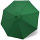 thumbnail image 2 of Toldo de repuesto para sombrilla de patio MASTERCANOPY de 9 pies, color verde bosque, 2 of 7