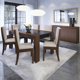 thumbnail image 1 of Comedor Lorenzi Tamb + 6 Sillas + Buffet Marron - Negro, 1 of 1