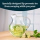 thumbnail image 4 of Juego de jarras de cristal Libbey Acapulco, tamaño grande, 2 x 2,6 litros con asa, 4 of 9