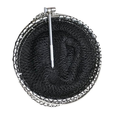 Magideal - Jaula De Red De Pesca, Cesta Para Peces, Cesta De Jaula De Pesca Práctica De Gran Capacidad Con Pececillos, Cangrejos, Truchas Y Cangrejos , Diámetro Diámetro 40Cm