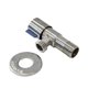thumbnail image 1 of Llave Angular Acero Inoxidable He 1/2" x 1/2", 1 of 2