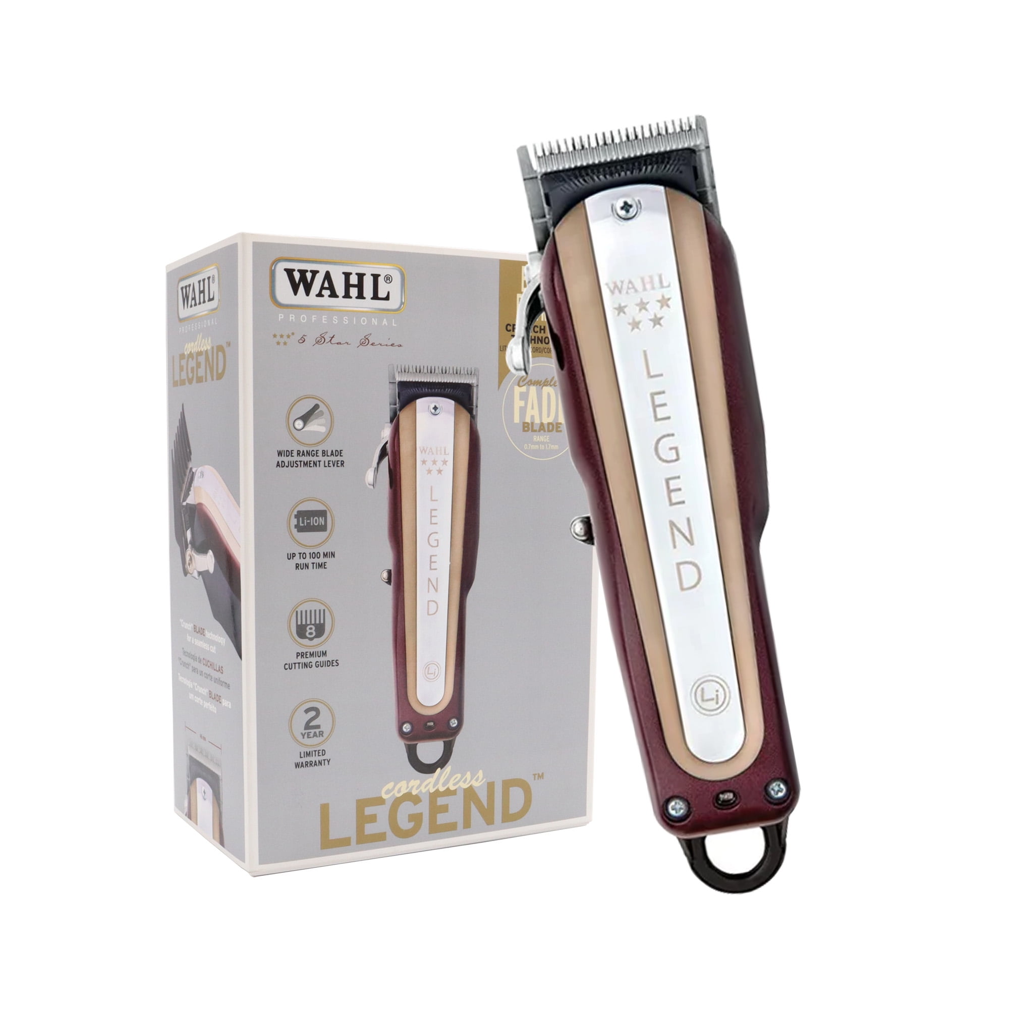 Wahl - Cortapelo Profesional Inalambrica Legent Serie 5 Star
