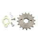 thumbnail image 3 of 16t 428 cadena / pitch 20mm pi?ón delantero cog para pit trail dirt bike atv quad, 3 of 5