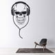 thumbnail image 2 of Decomural Skull Headphones Music WS-17682, 2 of 2