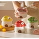 thumbnail image 5 of Azucarero De Cerámica Con Tapa Y Cuchara, Bonito Diseño De Casa De Hongos Tarro De Almacenamiento De Condimentos De Porcelana, 350ml, 5 of 5