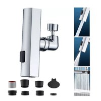 Extensor Llave Grifo Lavaplatos - Alta Presion 360° 4 Modos