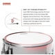 thumbnail image 4 of Drum Heads Evans Onyx Coated Rock de 2 capas (25 cm, 30 cm, 40 cm), 4 of 4