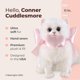 thumbnail image 2 of Peluche Bearington Pretty Kitty de 25 cm con forma de gato de peluche, 2 of 6
