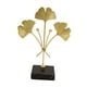 thumbnail image 2 of Escultura De Hojas De Metal Adorno De Hoja De Ginkgo Para Decoración De Sala De Estar Accent StyleA, 2 of 5